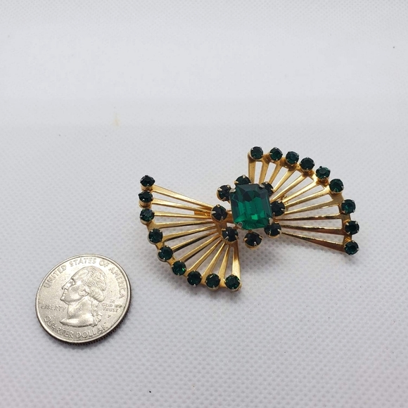 Vintage Coro Bow Brooch - Picture 4 of 4